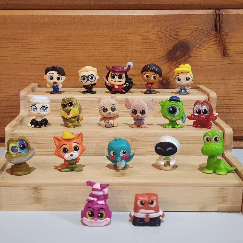 Disney Doorables Lot Bundle 18 NO Duplicates Dash Inside Out Anger Cheshire Cat